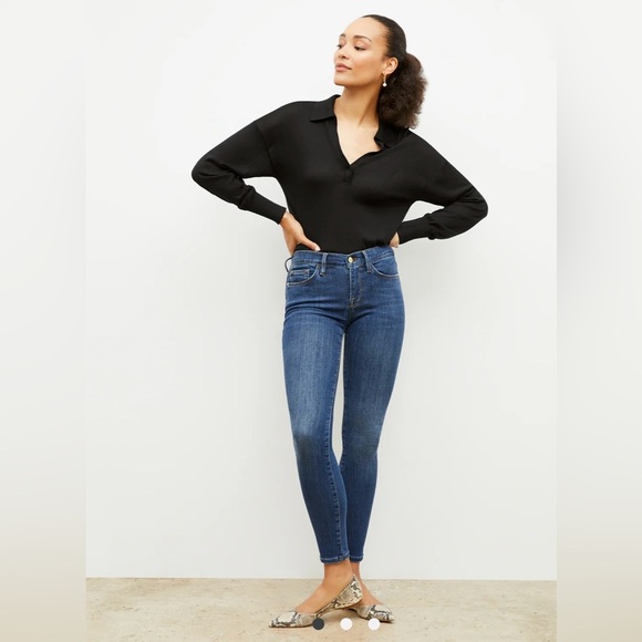 Frame Denim Pants - Frame Le Skinny De Jeanne Jeans Size 28
